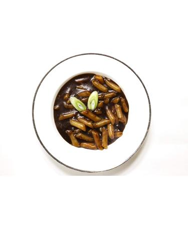 Yopokki Jjajang Tteokbokki Pack - Korean Instant Retort Rice Cake with Jjajang Sauce (Pack of 2) | Korean Snack - Buy Online on SooperMarket.com