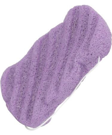 Verdant Touch Facial Sponge Plant Fiber Facial Sponge Reusable Face Cleansing Exfoliating Puff Washable Bath Sponge Portable Purple - Buy Online on SooperMarket.com