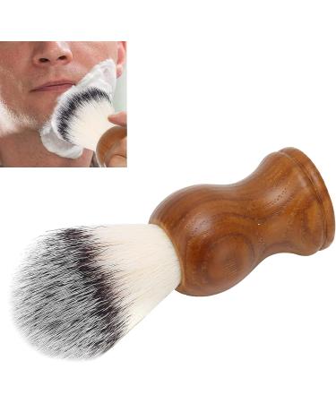Professional Shaving Brush for Men - Wooden Handle Ideal for Home & Salon Use Perfect for All Beard Types - Buy Online on SooperMarket.com