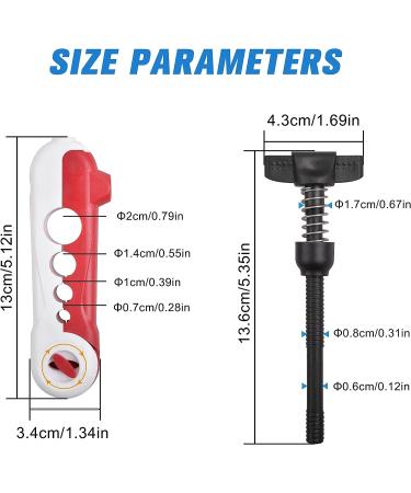 Mini Fishing Line Spooler Portable Winder for Spinning and Baitcast Reels - Red/White - Buy Online on SooperMarket.com
