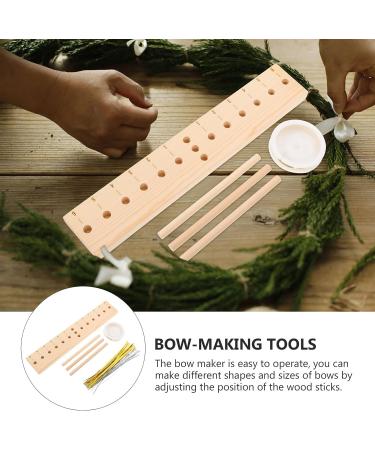 Sewroro Multitool Bow Making Set - Easy Bow Maker for Hair Bows, Corsages & Ribbon Wreaths | Fixing Device for Perfect Bowknots | Multipurpose Crafting Tool - Buy Online on SooperMarket.com