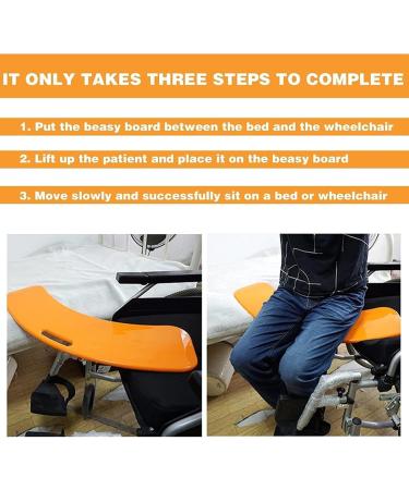 Slide Transfer Board Slide Board Seat Transfer Aid Patient Slide Assist Device Wheelchair Bed And Car Transfer Boards Safety Lifting Aids To Move Disabled And Handicapped Users - Buy Online on SooperMarket.com