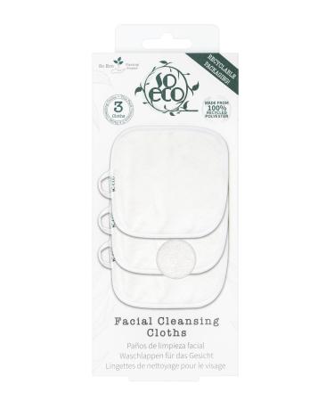 So Eco 3 Facial Cleansing Cloths White One Size
