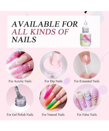 Saviland Nail Foil Glue - 15ml Transfer Gel for Nail Foil Sheets | Acrylic Nail Kit | DIY Manicure Decoration - Buy Online on SooperMarket.com