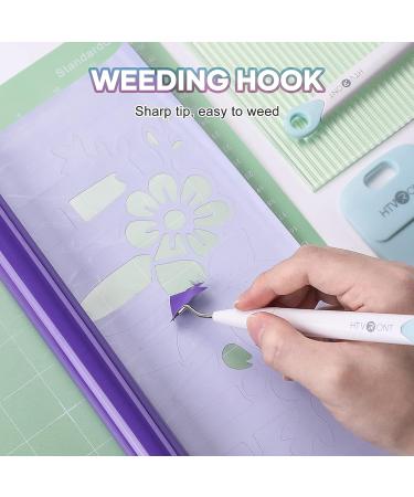 HTVRONT 4 Piece Vinyl Weeding Tool Set - Precision Kit for Cricut Machine & Iron-on Projects - Buy Online on SooperMarket.com