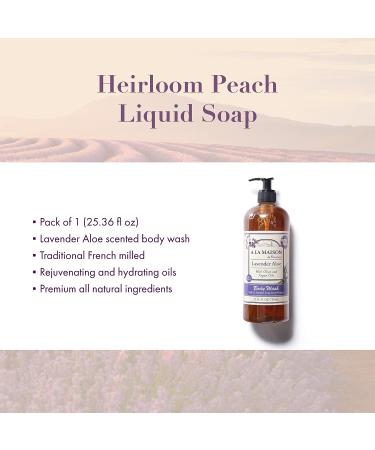 A LA MAISON Lavender Aloe Hydrating Body Wash - 25.36 oz Triple French Milled Shower Gel for Women and Men - Buy Online on SooperMarket.com