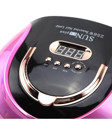 256W UV LED Nail Lamp Professional Fast Nail Curing Lamps UV Nail Light with for Gel Polish with Automatic Sensor/4 Timer Setting Handle Professional Nail Art Tool - Buy Online on SooperMarket.com