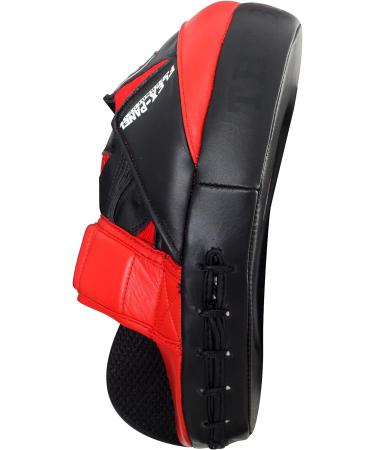 Ringside Pro Punch Mitts in Red/Black - High-Quality Boxing Training Mitts - Buy Online on SooperMarket.com