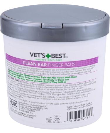 AB Tools 100PK Dog Ear Cleaning Finger Pads - Hygienic Pet Wipes for Wax Removal - Buy Online on SooperMarket.com