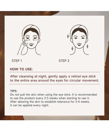 Retinol Eye Stick Retinol Eye Cream for Dark Circles and Puffiness Under Eye Cream Anti Aging Hydrates Moisturises Reduces Fine Lines Rejuvenates Skin 7g - Buy Online on SooperMarket.com