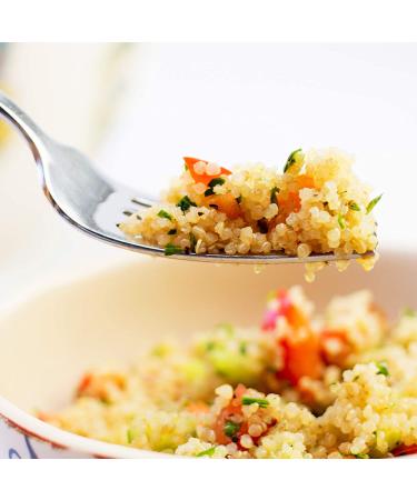 Oh! Nuts 3LB White Quinoa Seeds | Protein-Rich Superfood for Gluten-Free & Paleo Diets - Cooking & Kosher Certified - Buy Online on SooperMarket.com