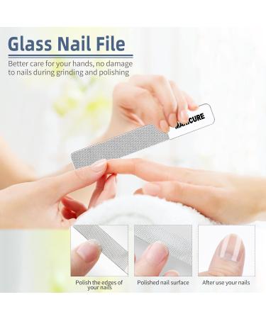 Sumwitum 16 PCS Manicure Set - Stainless Steel Professional Nail Care Kit with Leather Case - Great Gift for Women, Men, Friends, Parents - Blue - Buy Online on SooperMarket.com
