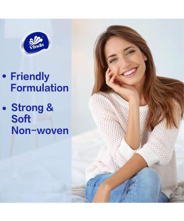 Vinda 480 Count (6 Packs) Tube Style Antiseptic Wipes Disinfectant Cleaning Sanitizing Hand Clean Wipes for Home Office Travel and Outdoor Use 80 count (Pack of 6) - Buy Online on SooperMarket.com