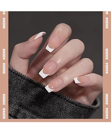 French Manicure Kit French Manicure Gel Polish Kit White Nail Polish French Tip French Manicure Gel Set with Nail Stamping Kit Soak Off UV/LED French Manicure Gift Set for Women Girl (Pink+Nude) - Buy Online on SooperMarket.com