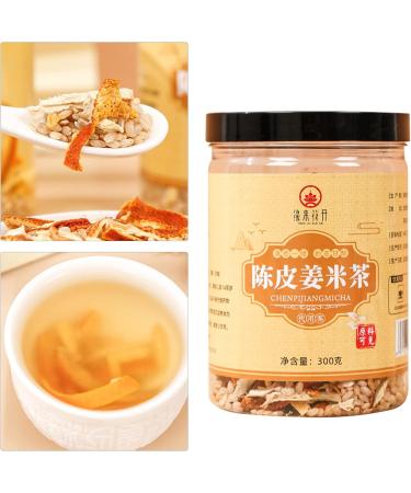 Orange Peel Ginger Rice Tea Herbal Tea Canned Fried Shredded Ginger Rice Tea Health Preserving Flower Tea - Buy Online on SooperMarket.com