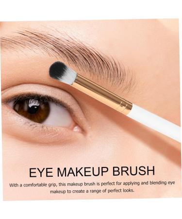 Healeved 10pcs Makeup Brush Makeup Eye Brush Eye for Makeup Concealer Brush White Wooden Handle - Buy Online on SooperMarket.com