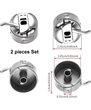 Sewing Machine Bobbin Case Set for Front Loading 15 Class Machines - Pack of 2 - Buy Online on SooperMarket.com