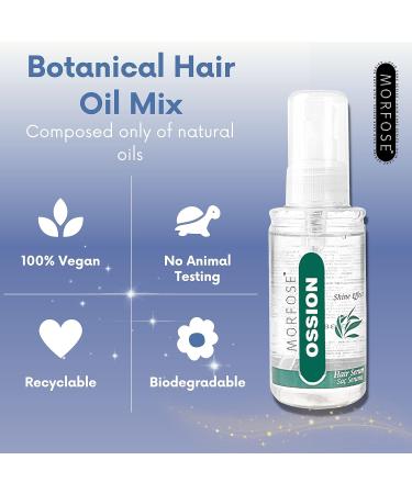 OSSION Morfose Crystal Repair Shine Effect Hair Serum 100 ml - Nourish & Shine Hair Treatment for All Hair Types | International Shipping Available - Buy Online on SooperMarket.com