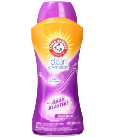Arm & Hammer Clean Scentsations In-wash Freshness Booster Odor Blaster - Sample 37.8 ounce