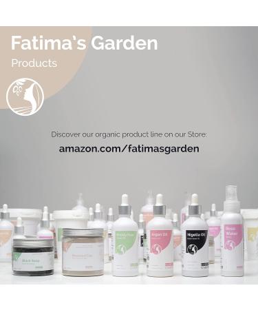 Fatima's Garden Ghassoul Powder with Rose Petals - 5.3oz Rhassoul Face and Hair Mask - 150g Pack of 1 - Buy Online on SooperMarket.com