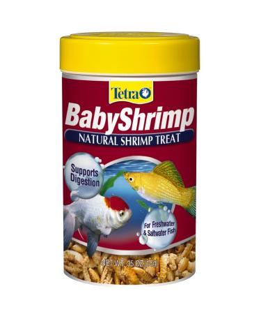 Tetra Baby Shrimp 0.35 Ounce (Pack of 1) BROWN,YELLOW
