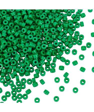 OLYCRAFT 100Pcs Green Nail Drill Bits Caps 7.5x4.5mm Flat Round Dust Proof Protector Caps for Nail Drill 3mm Hole Silicone Electric Nail Filer Nail Art Tools for Nail Drill Bits Dust Cover