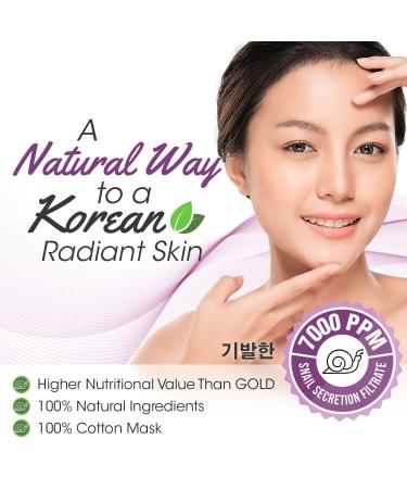 LA PURE Korean Hydrating Sheet Mask - Anti-Wrinkle & Anti-Aging Face Mask for Deep Moisturizing - 10 Pack Facial Masks for Women & Men - Buy Online on SooperMarket.com