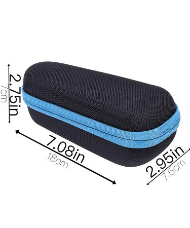 Khanka Hard Travel Case for Braun Series 35 Electric Shavers - Black & Blue - Buy Online on SooperMarket.com