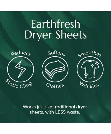 Cleanomic Earthfresh Fragrance-Free Fabric Softener Dryer Sheets - Buy Online on SooperMarket.com