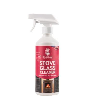 Tableau Stove Glass Cleaner Easily Remove Soot Grease and Tar From Glass Windows in Wood Burning Stoves and Hearths. Spray. 500ml