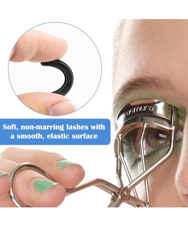 Replacement Silicone Eyelash Curler Refills 30 Piece Eyelash Curler Pad for Universal Eyelash Curler with Clear Storage Box - Buy Online on SooperMarket.com