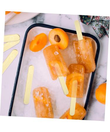 STOBOK 20pcs Ice Cream Stick Silicone Molds Popsicle Sticks for Crafts Jumbo Lollipop Diy Mold Giant Cake As Shown 7X1CM - Buy Online on SooperMarket.com