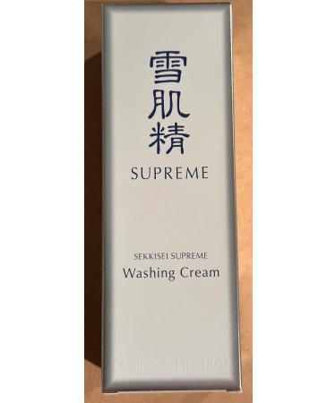 SEKKISEI Supreme Washing Cream - Soft Foam Facial Cleanser 4.9 oz | Best International Shipping - Buy Online on SooperMarket.com