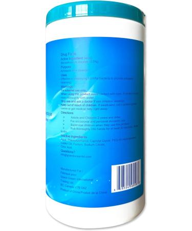 Vinda 480 Count (6 Packs) Tube Style Antiseptic Wipes Disinfectant Cleaning Sanitizing Hand Clean Wipes for Home Office Travel and Outdoor Use 80 count (Pack of 6) - Buy Online on SooperMarket.com