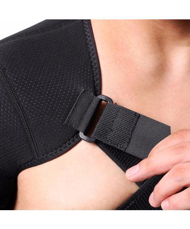 Shoulder Stability Brace Adjustable Shoulder Compression Shoulder Wrap Protector Breathable Compression Sleeve Shoulder Strap Brace Supportive Shoulder Wrap Multiuse Shoulder Brace XL - Buy Online on SooperMarket.com