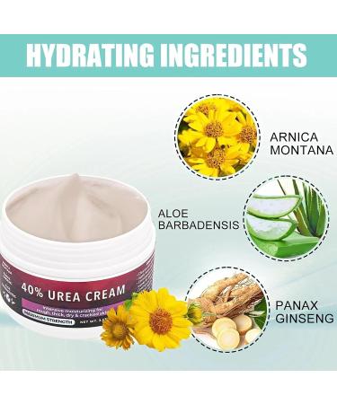 TBeautfave Urea Foot Cream 40% Urea Cream Callus Remover For Dry And Hard Skin Cracked Heel Repair Cream Deep Moisturizing Feet Cream Nourishes Soften for Feet Elbows Knees - Buy Online on SooperMarket.com