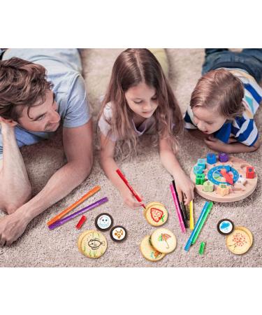 Food Coloring Pens Edible Markers 10Pcs Fine and Thick Tip Food Grade Gourmet Writers for DIY Fondant Cakes Cookies Frosting Easter Eggs Baking Decorating Painting Drawing Writing 10 Colors1 - Buy Online on SooperMarket.com