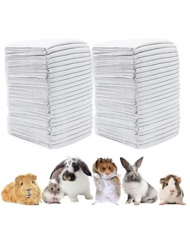 50Pcs Large Dog Pee Pads 18 x 24 Inch Puppy Pads Pet Training Pads 5-Layer Disposable Strong Absorption Pads Bamboo Charcoal Leakproof Cage Liners for Doggie Kittens Rabbits