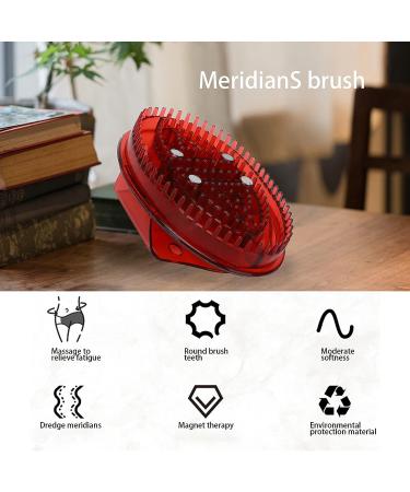Cellulite Body Massager Brush - Handheld Meridians Massage Brush for Whole Body Relaxation - Buy Online on SooperMarket.com