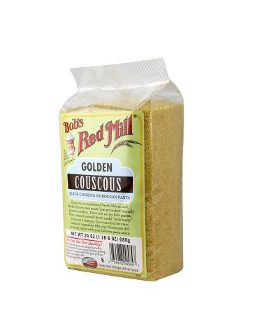Bob's Red Mill Golden Couscous 24 Oz (4 Pack) - Premium Quality, Nutritious Grain - Buy Online Now - Buy Online on SooperMarket.com