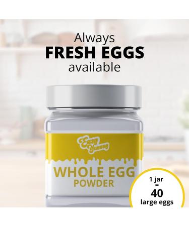 Easy Yummy 100% Whole Egg Powder 500g - Ideal for Cooking - Buy Online on SooperMarket.com