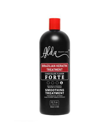 Alda Chocolate Brazilian Keratine Treatment Permanent Straightening Blowout New 32 Fl Oz (Pack of 1) 32.0