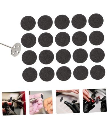 Amosfun 3 Sets Nail Polishing Sheets Manicure Sandpaper Disc Metal Bit Disc Sanding Paper Foot Nail Forms Nail Tool Nails Tools Pedicure Sanding Disc Stainless Steel Electric - Buy Online on SooperMarket.com