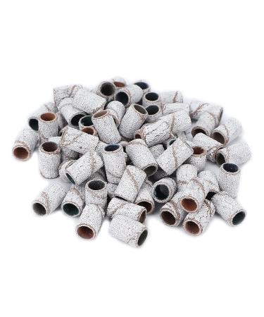Nail Sanding Circle Bands Nail Art Sanding Bands Pedicure Polishing File 100 Pieces Manicure Sanding Bands Nail Drill Bits Accessories Nail Drill Remove Dead Skin (120#) - Buy Online on SooperMarket.com
