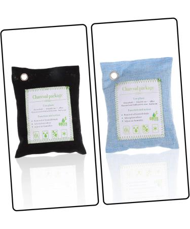 Minkissy 2 Pack Charcoal Bags - Car Odor Removal & Natural Freshener for Home - Odor Absorber for Vehicles - Buy Online on SooperMarket.com