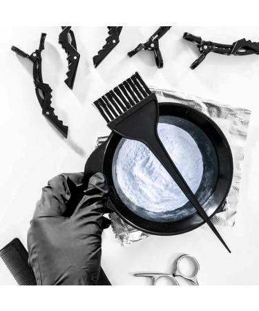Yibaijia 9-Piece Hair Dye Brush Set - Essential Hair Coloring Tools & Accessories for Perfect Hair Color Application - Buy Online on SooperMarket.com