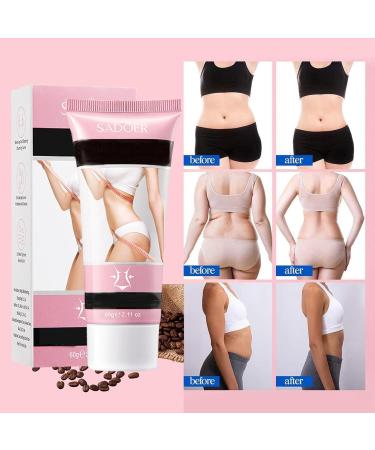 Flat Belly Firming Cream - Skin Tightening Lotion for Stomach Thighs & Arms | 2.1 fl.oz - Moisturizing Body Cream for Women & Men - Buy Online on SooperMarket.com
