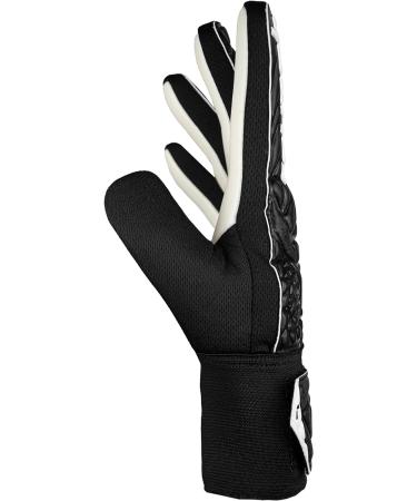 Reusch Unisex Youth Attrakt Starter Solid Junior Goalkeeper Gloves - Size 8 Black | International Shipping Available - Buy Online on SooperMarket.com