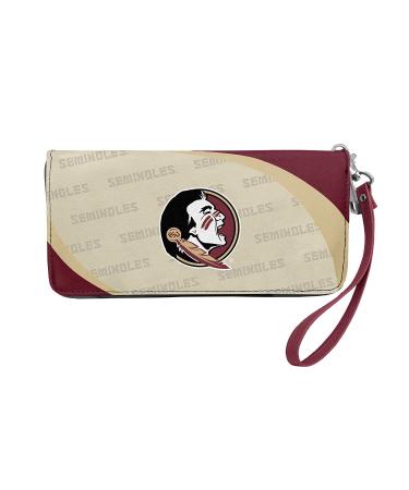 NCAA Curve Zip Organizer Wallet Florida State Seminoles