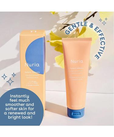 Nuria Defend Face Exfoliator - Gentle Exfoliating Scrub (120mL) | Non-Microbead Formula for Men & Women - Skin Care Essential - Buy Online on SooperMarket.com